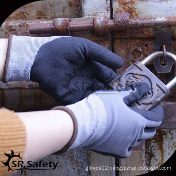 SRSAFETY 15 guage safety work gloves/gloves hand/cotton knitted gloves for sale